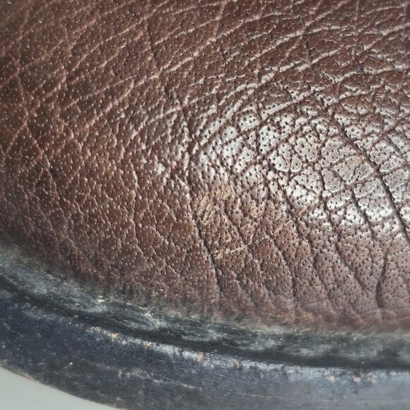 Frye Melissa Back Zip Button Boots‎ Dark Brown Size 6B - Picture 10 of 15